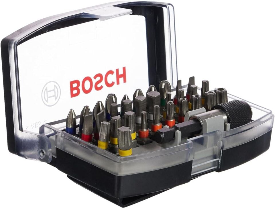 Bosch 32 Parça Vidalama Ucu Aksesuar Seti 2607017319