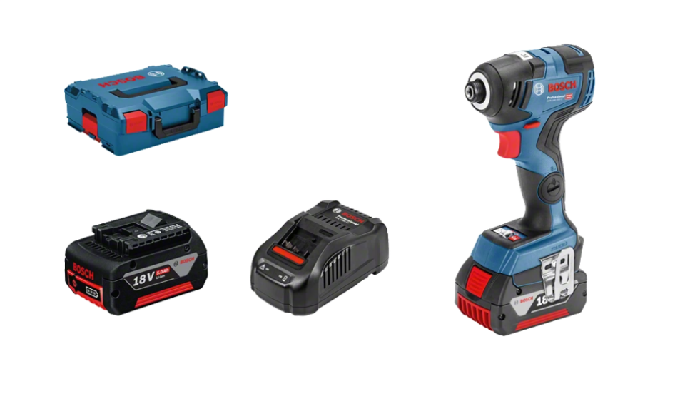 Bosch GDR 18v-200 C 4Ah Darbeli Somun Sıkma Şarjlı+ 2x Akü