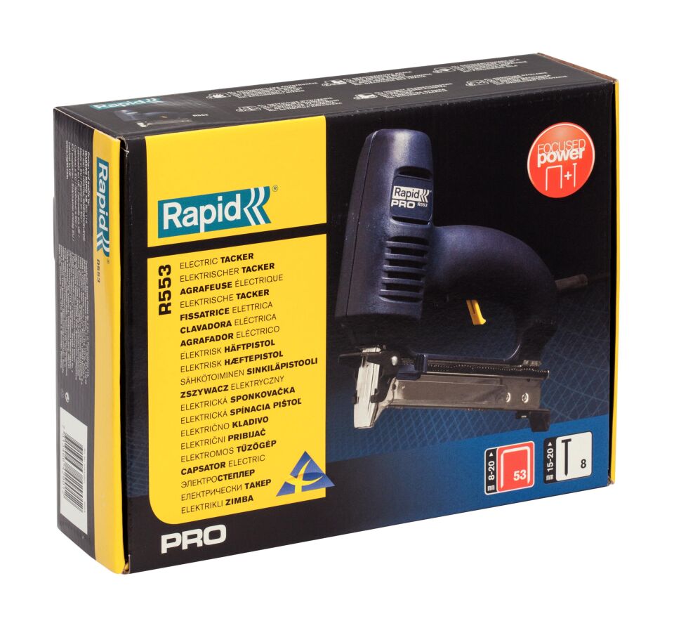 Rapid R553 Elektrikli Zımba Ve Çivi Çakma Tabancası