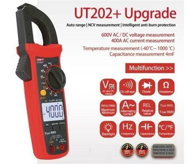 Unı-T Pensambermetre UT202+