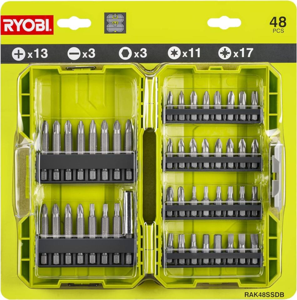 Ryobı RAK48SSD Vidalama Seti 48 Parça 5132003301