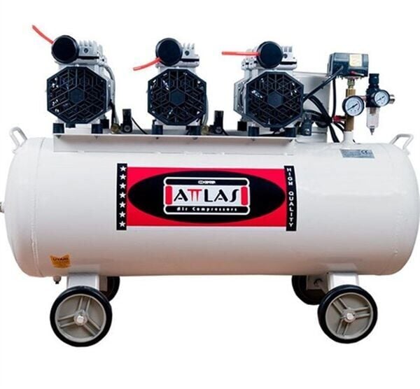 Atlas 100 Lt Monofaze Sessiz Komprasör SC20100