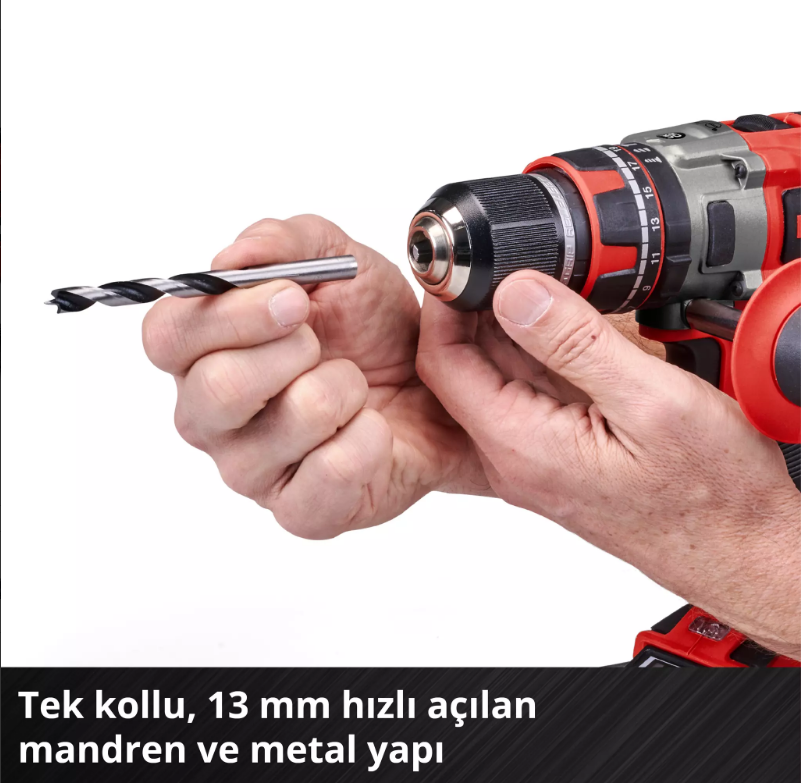 Einhell Tp-Cd 18/80 Lİ-İ BL 2*2,0Ah Akülü Darbeli Vidalama 4514306