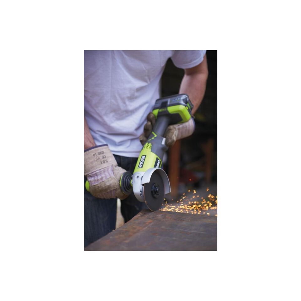 Ryobı R18AG-0 18v Li-On Solo Avuç Taşlama Makinesi 5133001903