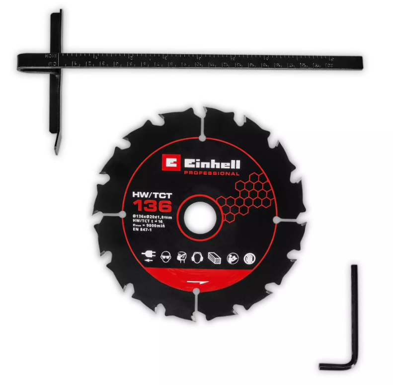 Einhell TP-CS 18/136-C Lİ Solu Mini Daire Testere 4331240