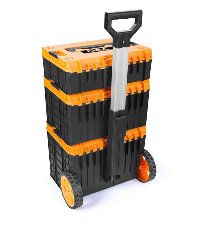 Full 3 Katlı Tekerlekli Takım ÇantasıI CASE3KTC