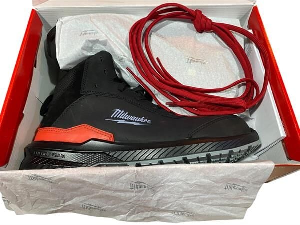 Milwaukee Flextred Yüksek Bilek İş Ayakkabısı Nubuk Deri S3S NO:45 4932493736