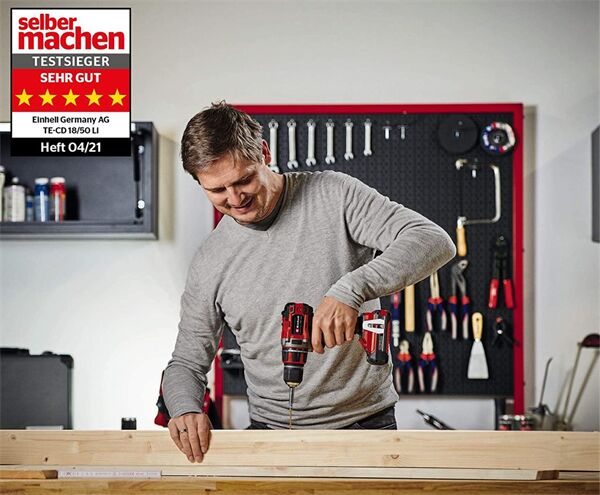 Einhell TE-CD 18/50 Lİ 2x2,0 Ah Akülü Matkap 4513896