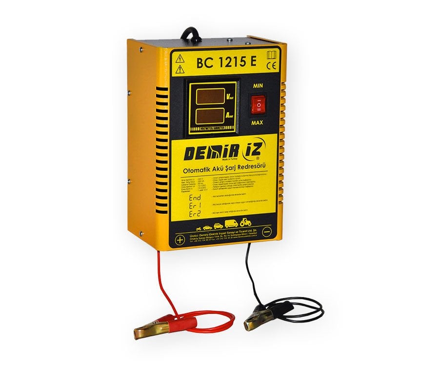 Demiriz Akü Şarj Redresörü 12v-15a Bc1215e