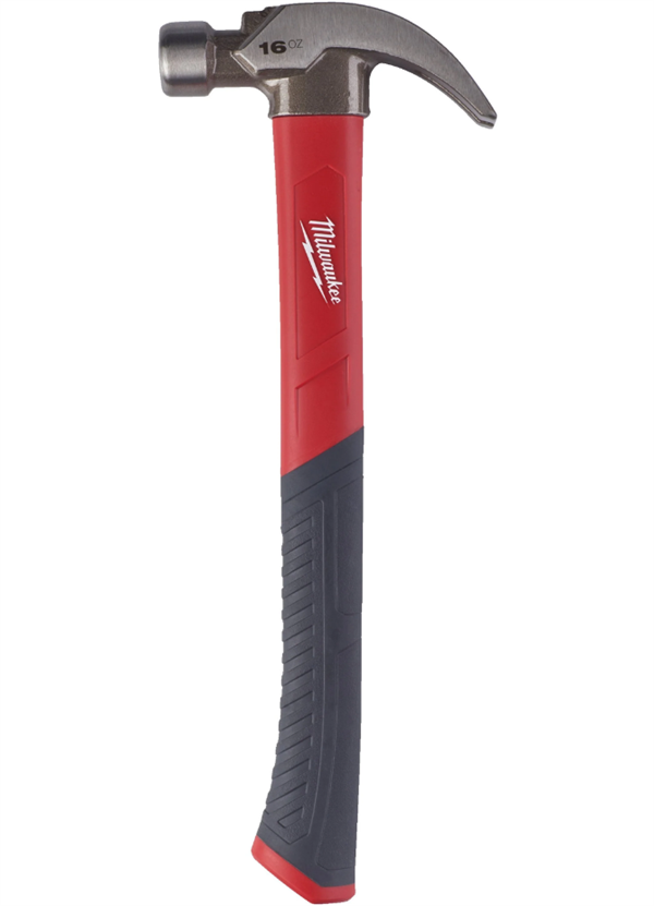 Milwaukee Fiber Saplı Kavisli Çivi BölmeliÇekiç 450 Gr 4932478657