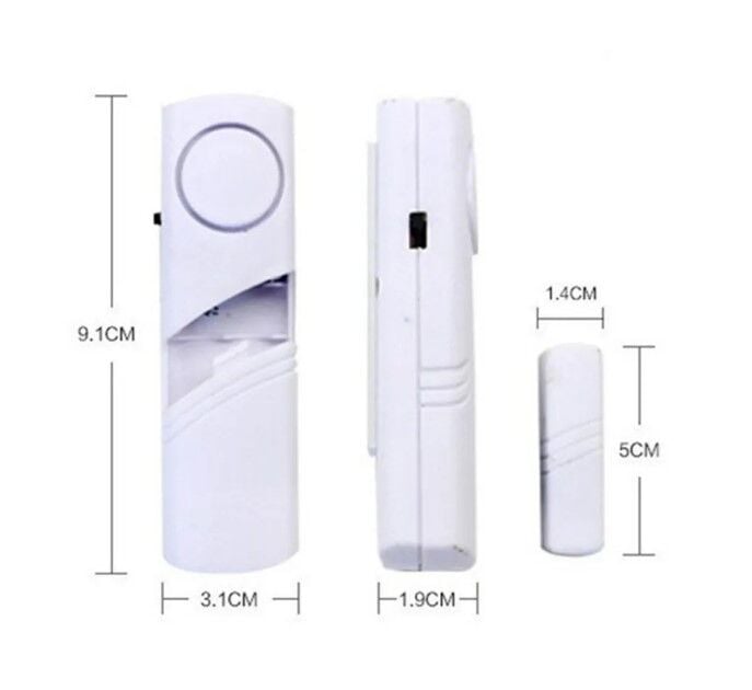 Kablosuz Alarm Sistemi Kapı Pencere Hırsız Alarmı Jd-188