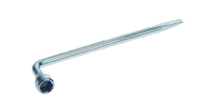 İZELTAŞ 19mm Bijon Anahtarı Pipo Tipi Tornavida Ağızlı