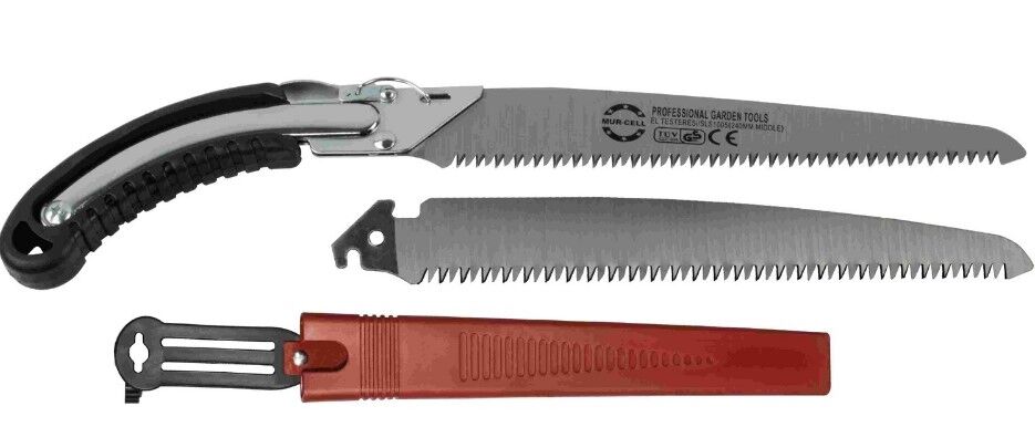 Murcell SLS-1005 Kılıflı Yedek Uçlu Budama El Testeresi 240 Mm