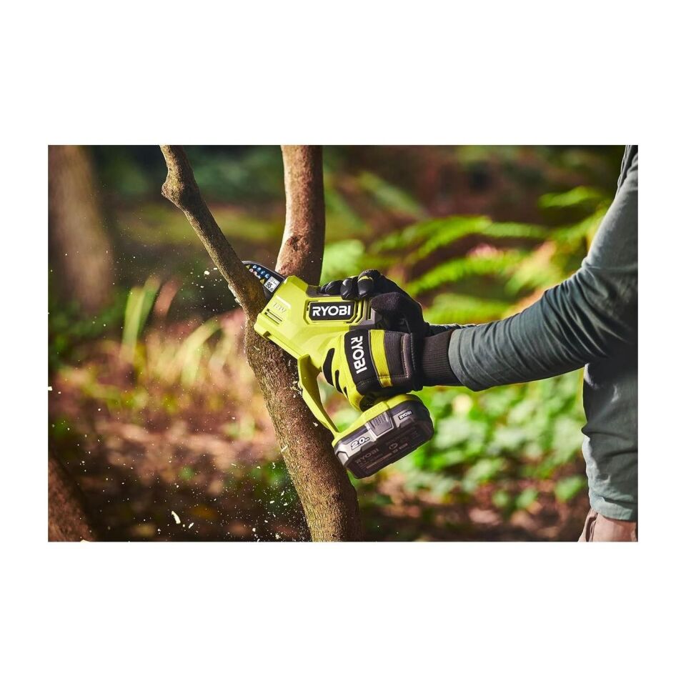 Ryobi RY18PSX10A-120 1x 2.0 Ah Li-Ion One+Akülü Kömürsüz Budama Testeresi 5133005434