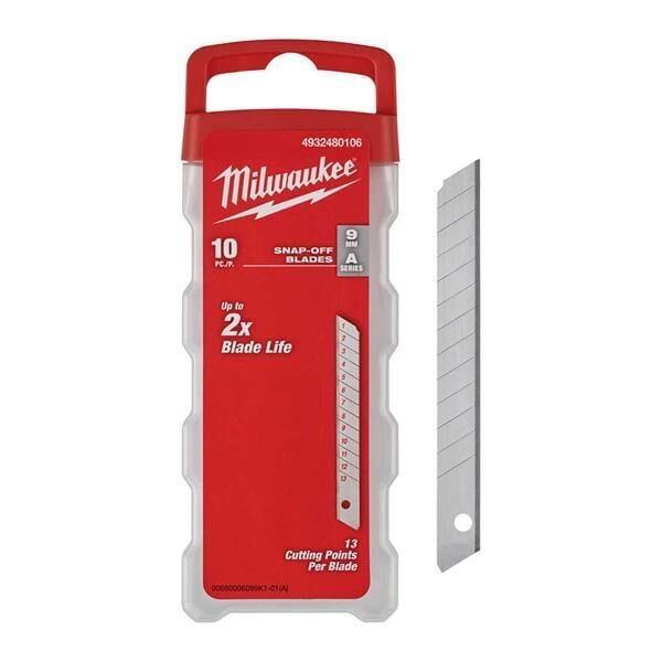 Milwaukee Ayarlı Maket Bıçağı Yedek 9 Mm PK(10) 4932480106