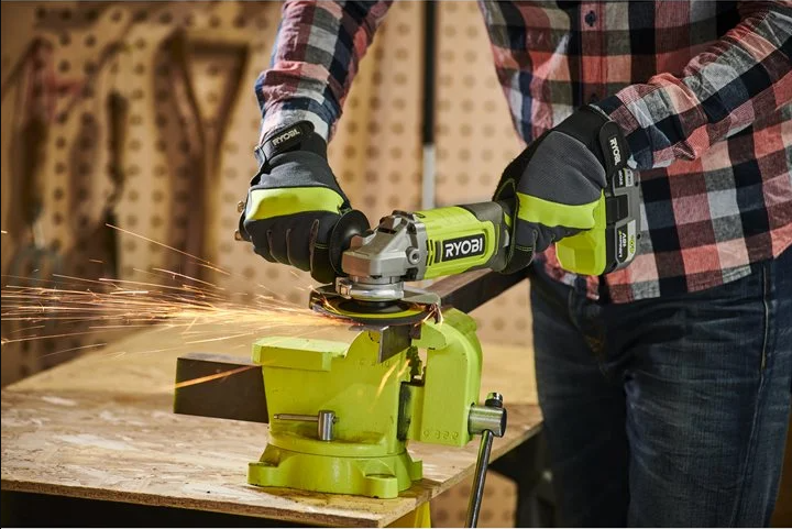 Ryobi RAG18125-1C40S 125 MM 1x 4.0 Ah Li-Ion One+Akülü Avuç Taşlama 5133005643