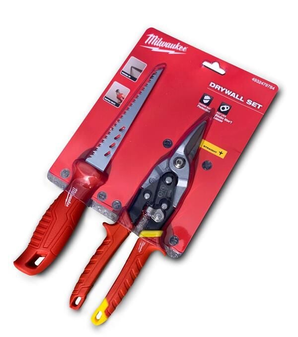 Milwaukee Alçıpan Kiti - Testere Ve Kaportacı Makası 4932479784