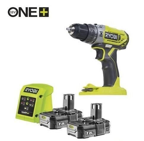 Ryobı 18v Li-On Akülü Darbeli Matkap R18PD2-215G 5133005302