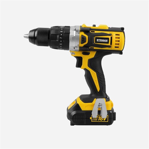 Rtrmax RTX1816B Akülü Darbeli Matkap (Aküsüz)