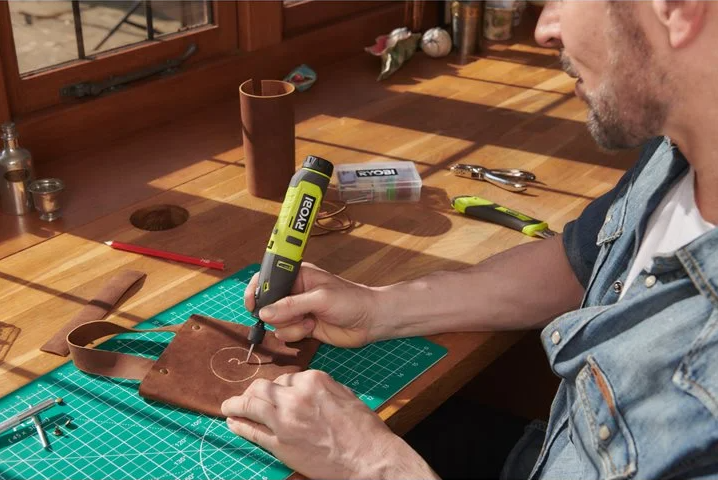 Ryobi RRT4-120GA15 4V 2,0 Ah Akülü Gravür Seti 15 Parça 5133005634