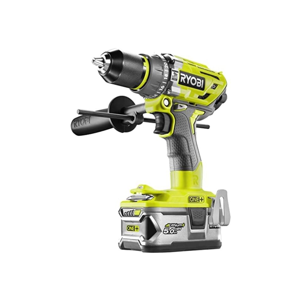 Ryobi R18PD7-252S 18V 1x 5.0 Ah 1x 2.0 Ah Li-Ion Akülü Darbeli Matkap Ve Vidalama 5133004391