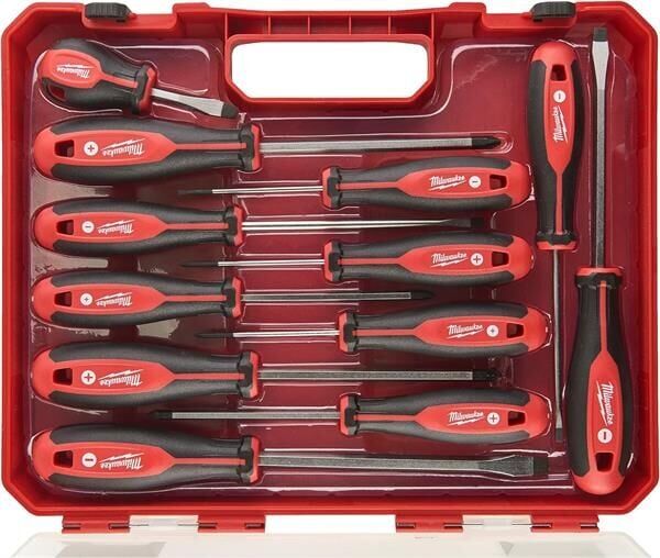 Milwaukee Trı-Lobe Tornavida Set 12 Parça 4932472003