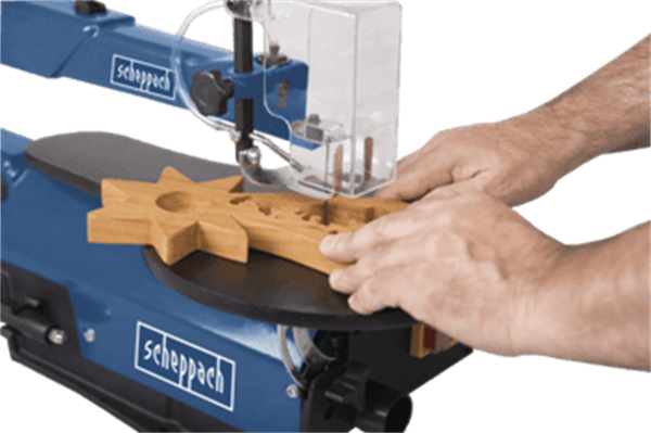 Scheppach DECO-FLEX Esnek Şaftlı Dekupaj Kıl Testere Makinası