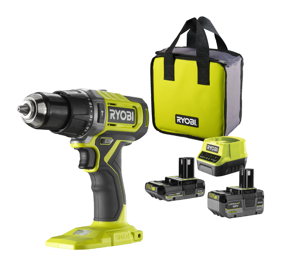 Ryobi RPD18-2C42S 18V 1x4.0 Ah 1x 2.0 Ah Li-Ione One+Akülü Darbeli Matkap 5133005525