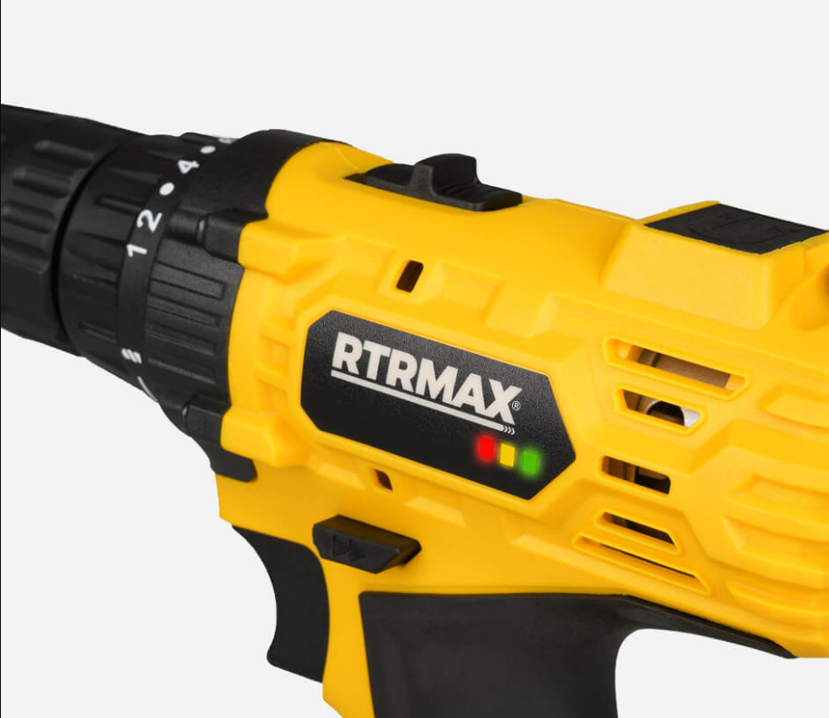 Rtrmax Akülü Matkap 18V 1,5 AH RTM350