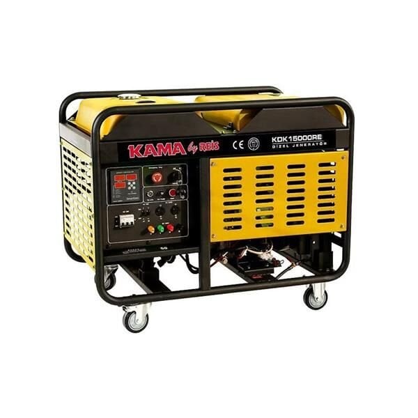 Kama KDK15000RE Dizel Jeneratör 15KVA Marşlı Monofaze