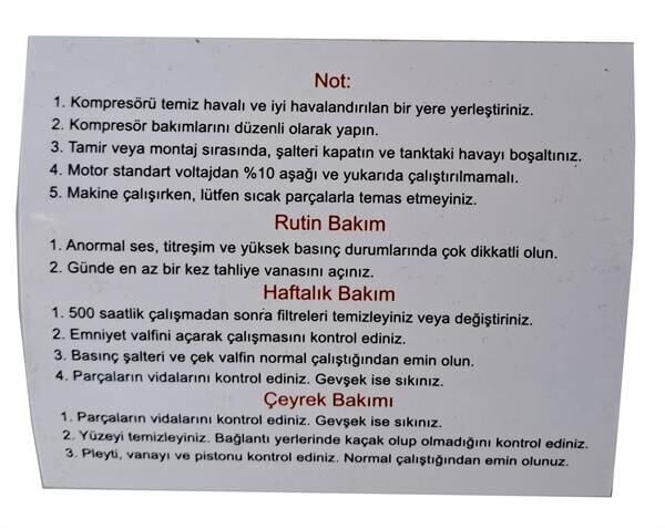 Attlas Sessiz Monofaze Kompresör 50 LT 1.5 HP SK2050