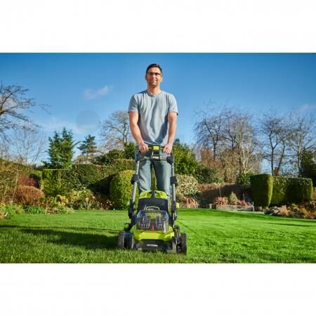 Ryobi RY18LMX40B-240 One Akülü Çim Biçme 40 Cm 5133005481