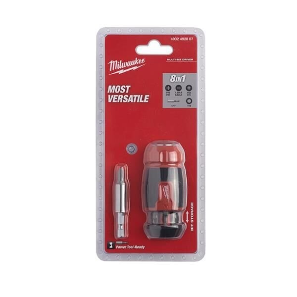 Milwaukee Multi Uç Kompakt Tornavida 8 Parça 4932492807