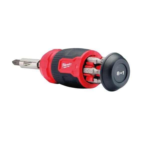 Milwaukee Multi Uç Kompakt Tornavida 8 Parça 4932492807