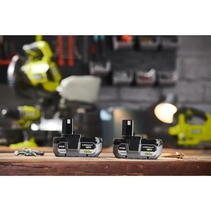 Ryobi RB1850 Akü Seti 18V 2x5.0AH 5133005305