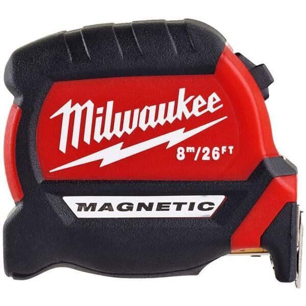 Milwaukee Manyetik Şerit Metre 8 M 4932464603