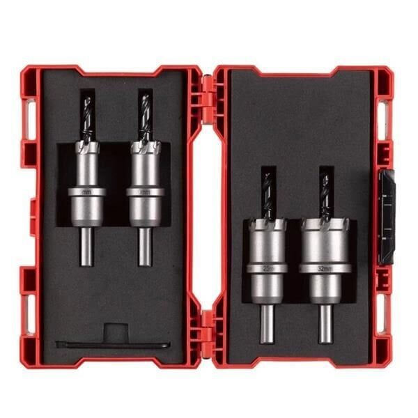 Milwaukee TCT KARPİT Panç Seti 4 Prç Ø 16,20,25,32 Mm +3/8 Allen 4932479058