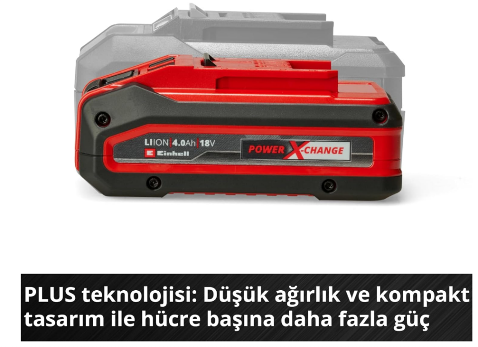 Einhell 18V 4,0AH PXC Akü Plus ve Şarj Aleti 4512159