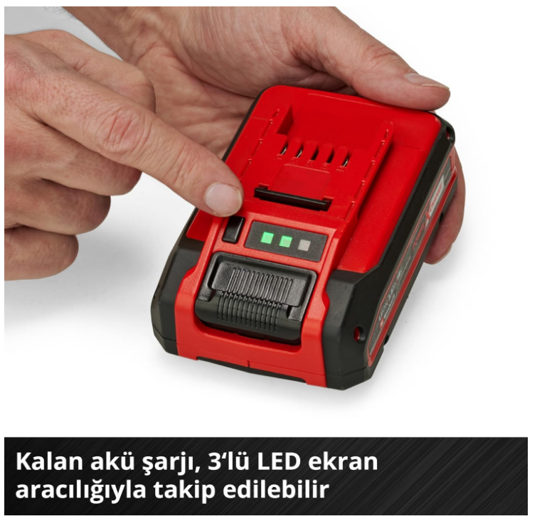 Einhell 18V 4,0AH PXC Akü Plus ve Şarj Aleti 4512159