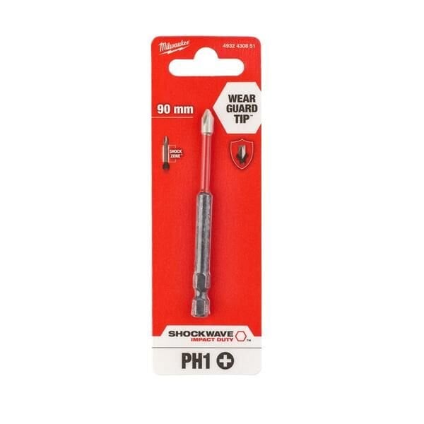 Milwaukee Bits Uç PH1 X 90MM Tekli 4932430851