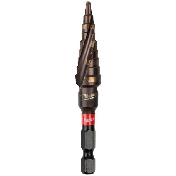 Milwaukee Shockwave Darbeli Kademeli Matkap Ucu 4-12MM 48899261