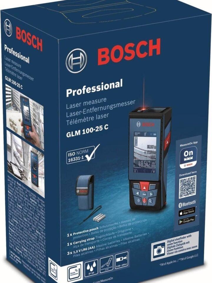 Bosch Lazer Metre GLM 100-25C