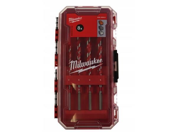 Milwaukee Beton Darbeli Matkap Ucu Seti 8 Parça 4932493881