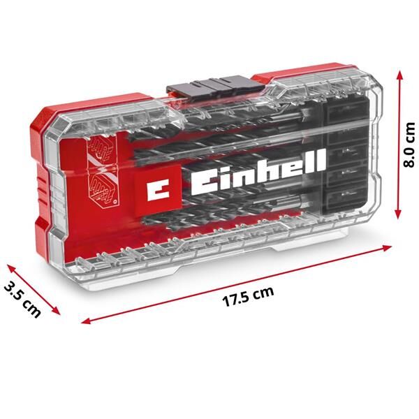 Einhell S-CASE Bits Hss 10 Parçalı Ahşap Matkap Ucu Seti 108733