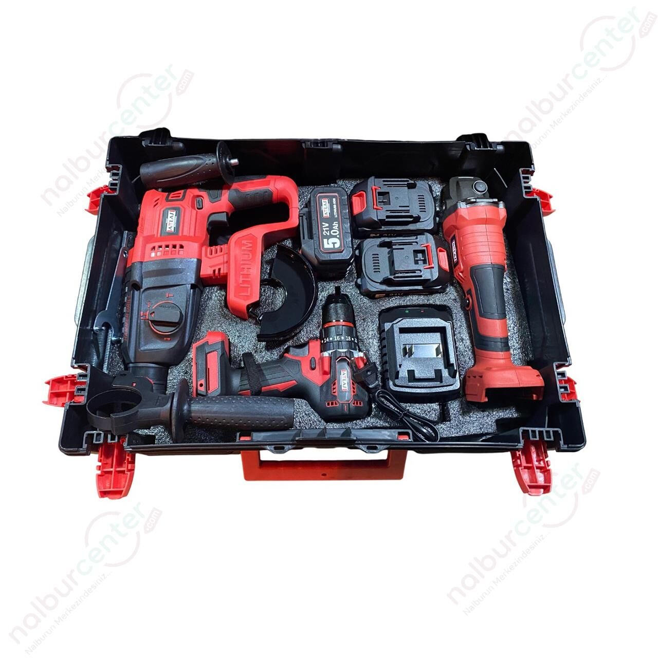 Attlas ATB-21 3\'lü Kömürsüz Motor Kombo Set A0104170