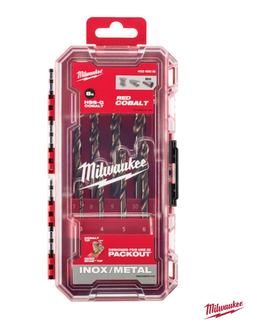 Milwaukee Metal Matkap Ucu Hss-G Cobalt 8 Parça 4932499256