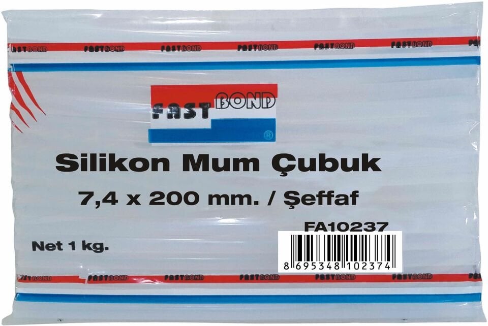 ŞEFFAF İNCE SİLİKON MUM ÇUBUK