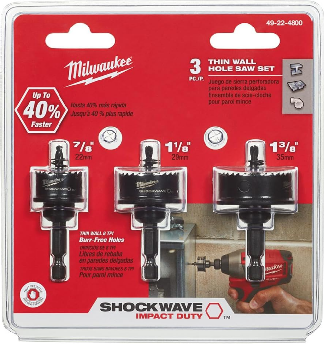 Milwaukee Panç İmpact Seri 3 Lü Set 49224800