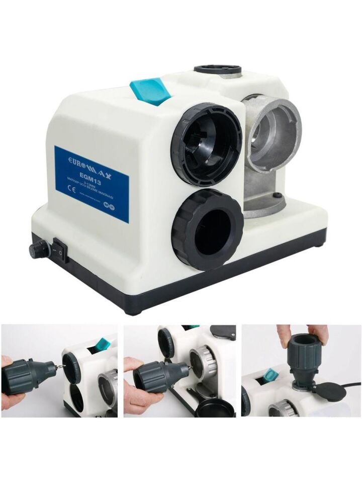 Euromax EGM13 Matkap Ucu Bileme Makinası 3-13 MM