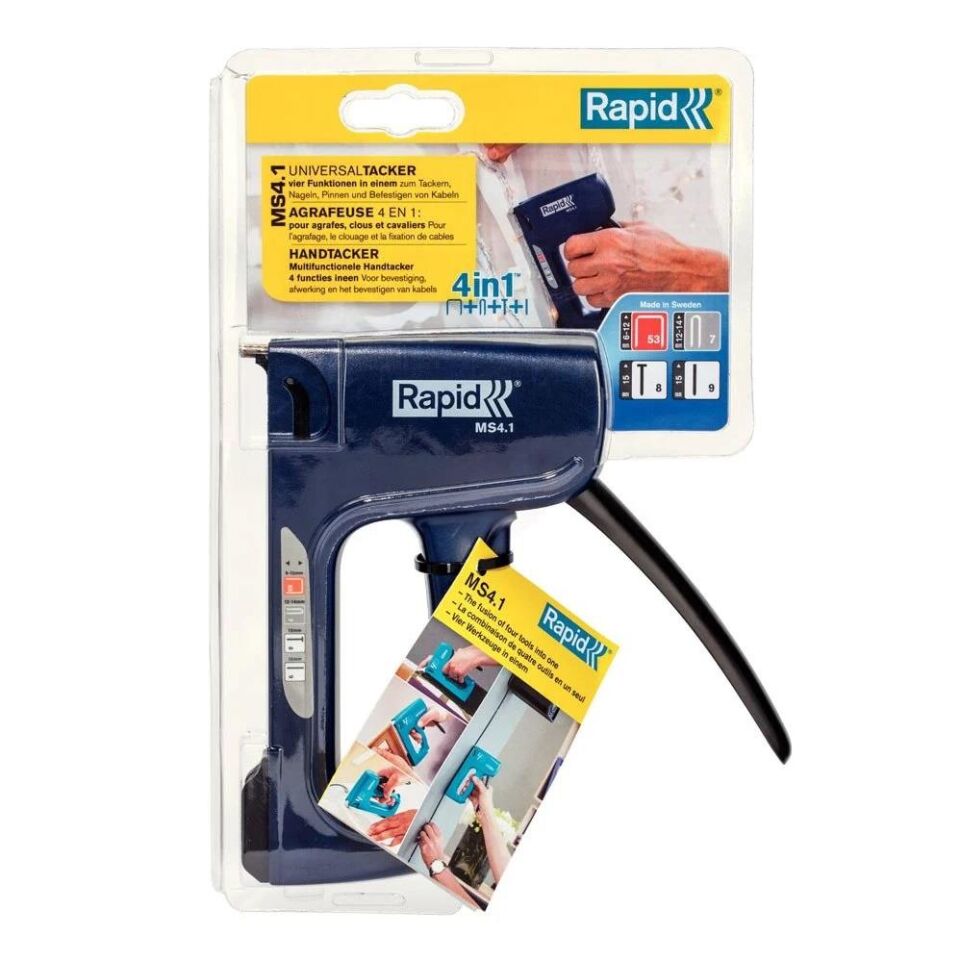 Rapid MS4.1 Çok Fonksiyonlu Mekanik Zımba Ve Çivi Tabancası